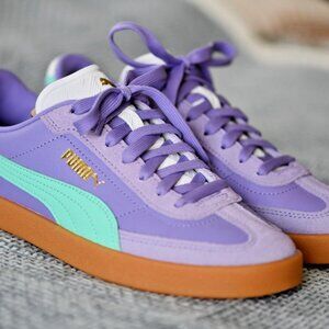 Puma Club Era II Sneaker | 401001-11 | Color: White/Purple/Lime